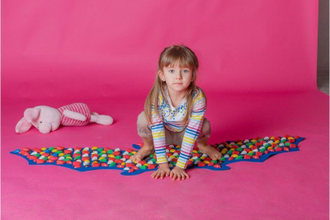 Массажный коврик "Летучая мышь" (140 х 40)