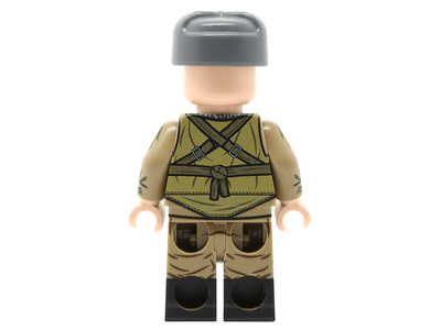 Солдат мотострелок в шапке ушанке | United Bricks Cold War Soviet Motor Rifles Soldier