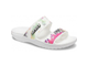 CROCS CLASSIC TIE-DYE GRAPHIC SANDAL БЕЛЫЕ