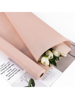 Пленка латексная "Зефирное облако" 58см*5м Пудровый ПР32/8