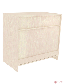 Прилавок глухой ПБГ 900х500х900мм (ДУБ МОЛОЧНЫЙ)