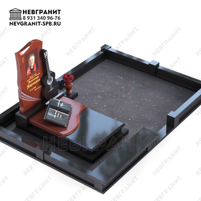 Гранитный комплекс 154 проект 3 д