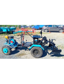 Адаптер ЗАДНИЙ с рулем АР-1 для МБ универсальный (4.00-10) (колея-600,70кг,Д-1200,В-1100,Ш-780) /Чеб