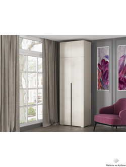 Айри ШК-002 шкаф 2 створчатый с антресолью Кашемир