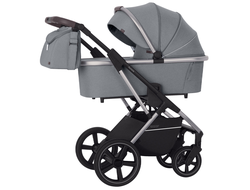 Коляска 2в1 Carrello Aurora/С CRL-6505 Silver Grey