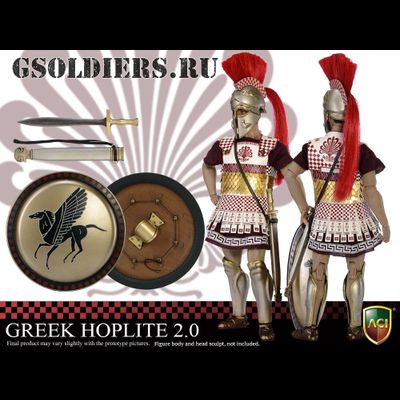 Древнегреческий гоплит - Коллекционная фигурка 1/6 Power Set: Greek Hoplite 2.0 - ACI Toys
