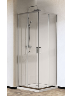 Душевой уголок City VSS-5CT8010CL, 1000*800, хром, стекло прозрачное