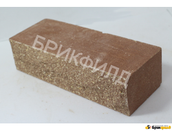 Имитация природного камня "Шуба", ложок (тычок). Персик. Кирпичный завод Брик Филд