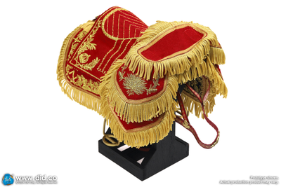 Конь Наполеона - Коллекционная фигурка 1/6 Napoleon White War Horse (Prancing) (E60078) - DID