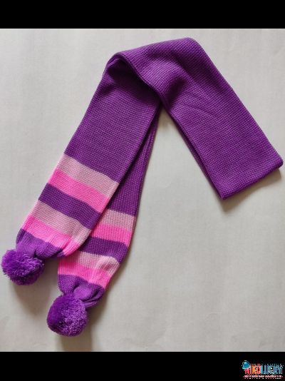 Шарф М9П, цвет сиреневый,розовый   р.12/140 см