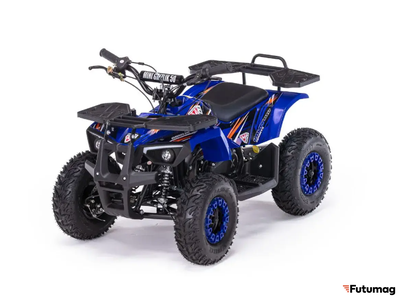 Детский квадроцикл MOTAX GRIZLIK MINI ES BW синий