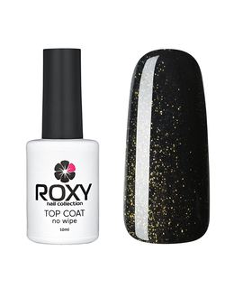 Топ без липкого слоя с шиммером - TOP COAT no wipe Т01 shine (10 ml)