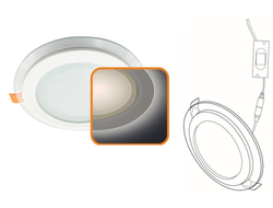 Встраиваемые светодиодные светильники даунлайты (downlight) с подсветкой