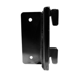 Чёрный металлический крепёж для установки в профиль торгового оборудования