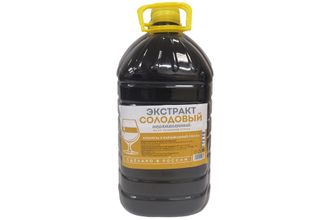 Солодовый экстракт "Дом. мануфактура" Кукуруза и карамельный ячмень, неохмеленный, 3,9 кг