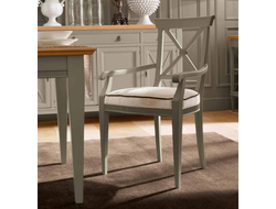 Стул с подлокотниками, с римским крестом на спинке (58*59*h96) art.50.19 DESIDERI TOSATO