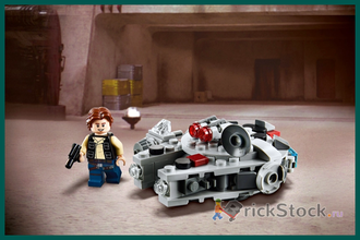 Lego millennium falcon microfighter han solo clearance