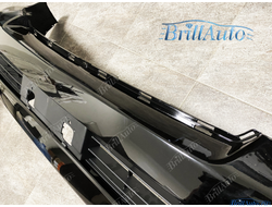 Передний бампер Toyota Land Cruiser 200 черный 12-15 год