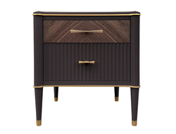 Тумба прикроватная Венеция арт Т-151 Моккачино/орех (L55,6*P45*h59) Timber