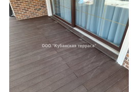 Монтаж террасной доски ДПК