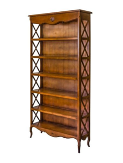 Стеллаж с задней стенкой.