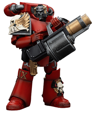 Арх-эрелим Слез Ангела Кровавых Ангелов (Warhammer Horus Heresy) - КОЛЛЕКЦИОННАЯ ФИГУРКА 1/18 Blood Angels Arch-Erelim with Angel's Tears Grenade Launcher (JT00379) - JOYTOY