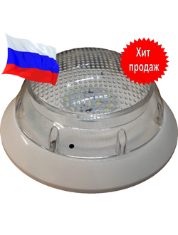 Светодиодный светильник ЖКХ с оптико-акустическим датчиком