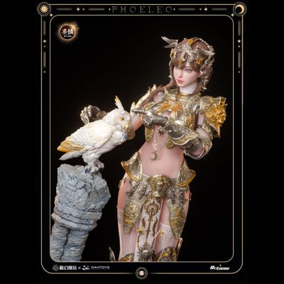 ПРЕДЗАКАЗ - Воительница в стиле фэнтази - Коллекционная фигурка 1/6 Deity Erosion Series White Owl Phoeleo Zinc Alloy Sculpted Hair ver (FSDE-01A) - Fusion Fantasy x DAMTOYS ?ЦЕНА: 31500 РУБ.?
