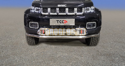 Защита передняя нижняя 60,3 мм ТСС для Baic BJ40 2023-