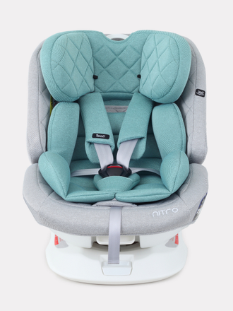 Автокресло 0-36 кг Rant Nitro Isofix 0+ 1-2-3 Grey/Mint