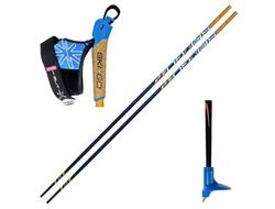 Беговые палки SKIGO ELIT 100% carbon  241