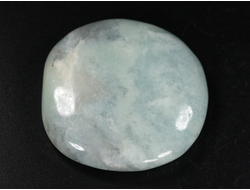 Берилл голубой (Аквамарин), полировка плоская, Бразилия (39*37*9 мм, 28 г) №35647