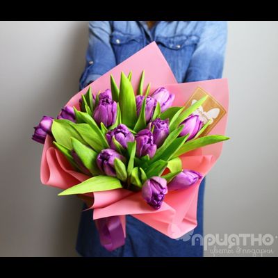 БУКЕТ МОНО ЦВЕТОВ № 442