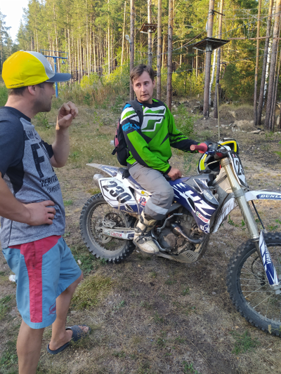 Наклейки на мотоцикл Yamaha YZ YZF WR 2006 - 2009