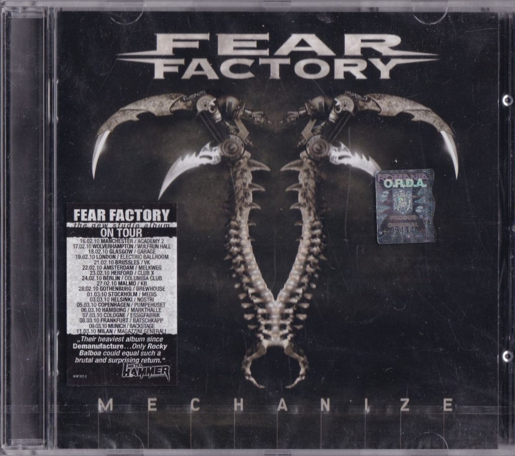 Купить Fear Factory – Mechanize в интернет-магазине CD и LP "Музыкальный прилавок" в Липецке