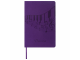 Дневник для музыкальной школы 48 л., обложка кожзам (лайт), термотиснение, BRAUBERG, фиолетовый, 105495