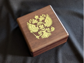 Классический футляр для монет, медалей