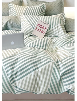 Постельное белье Cleo двуспальное сатин 180х210х1 230х240х1 70х70х2 20/907-SK