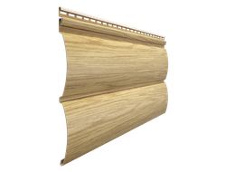 САЙДИНГ LUX ПОД ДЕРЕВО, БЛОК-ХАУС D4.7T, ЗРЕЛЫЙ КАШТАН