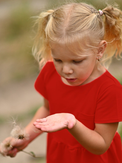 Платье с коротким рукавом