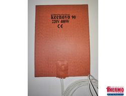 Гибкая нагревающая пластина 400 Вт 220 В (152х203) (терм.90) Keenovo (3М скотч, термодатчик на 90°С)