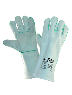 Краги Т-34 спилковые серые (без подкладки)