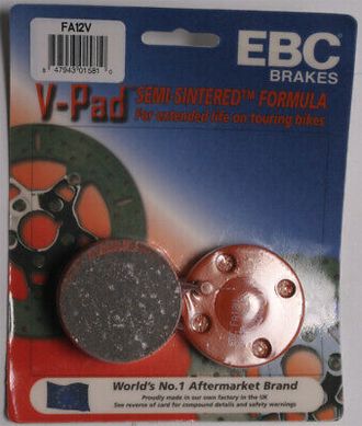 Тормозные колодки V-SERIES EBC FA12V