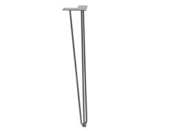 Ножка NM-ARTO-12-3R711 ЧЕРНЫЙ МАТОВЫЙ, 3прута,D-12мм,H-711 GTV  РАСПРОДАЖА