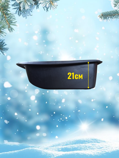 Сани-волокуши С-1/2, 700х450х210мм,с люверсом (пр-во ЭкоПласт)