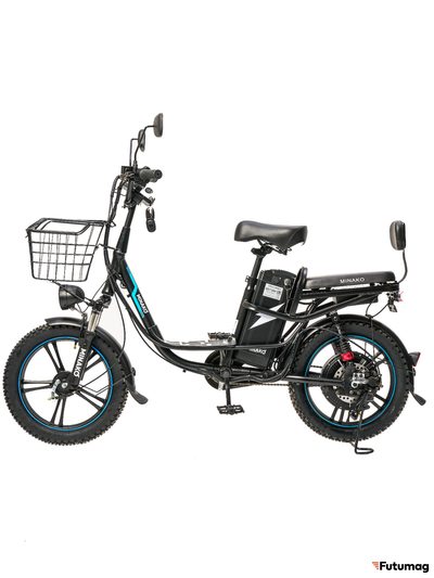 Электровелосипед Minako V.8 Pro черный