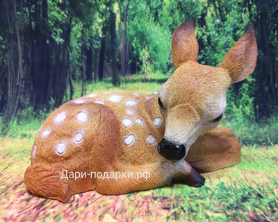 Олененок  14*21см   0,7кг    полистоун Россия 947/012460