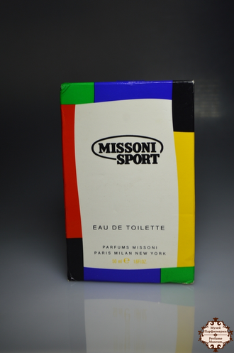 Missoni Sport (Миссони Спорт) купить туалетная вода для мужчин винтажная (1990) мужская парфюмерия