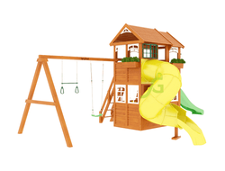 Детская площадка для дачи IgraGrad Клубный домик 2 с трубой Luxe купить в Воронеже