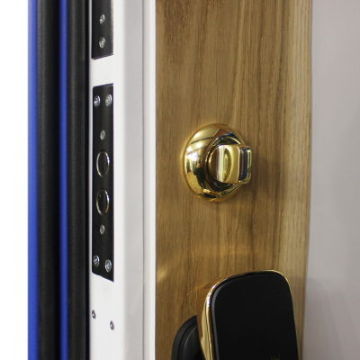 Стальная дверь   Lamborghini. Заказная модель.